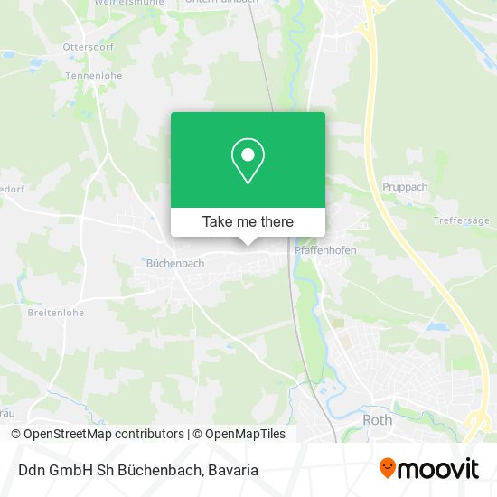 Ddn GmbH Sh Büchenbach map