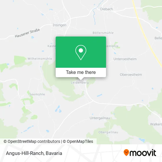 Карта Angus-Hill-Ranch