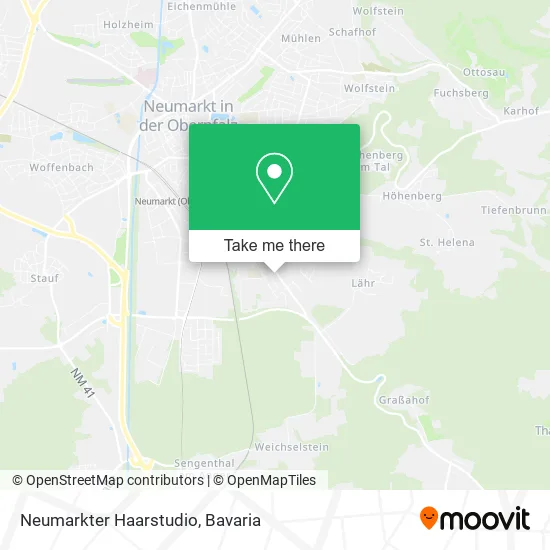 Карта Neumarkter Haarstudio