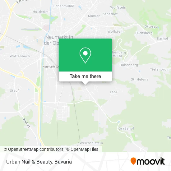 Карта Urban Nail & Beauty