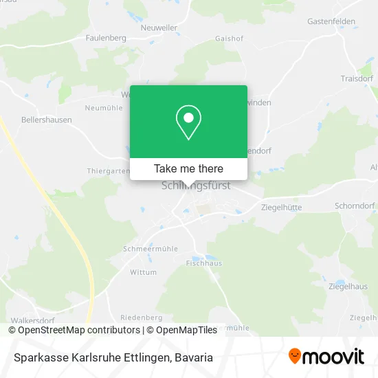 Карта Sparkasse Karlsruhe Ettlingen