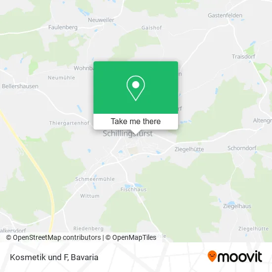 Карта Kosmetik und F