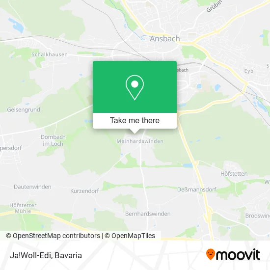 Карта Ja!Woll-Edi