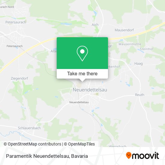 Карта Paramentik Neuendettelsau