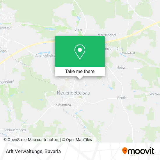 Карта Arlt Verwaltungs