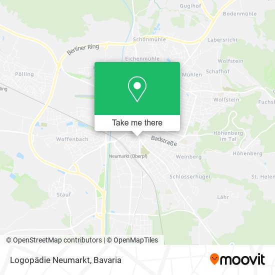 Карта Logopädie Neumarkt