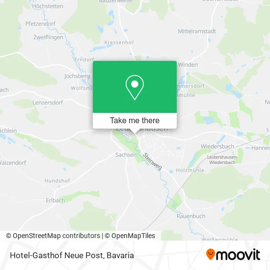 Карта Hotel-Gasthof Neue Post