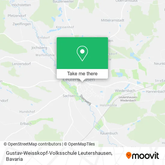 Карта Gustav-Weisskopf-Volksschule Leutershausen