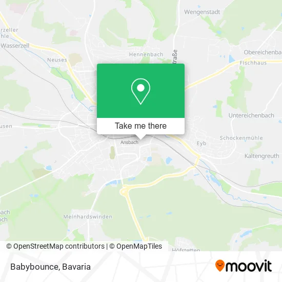 Карта Babybounce