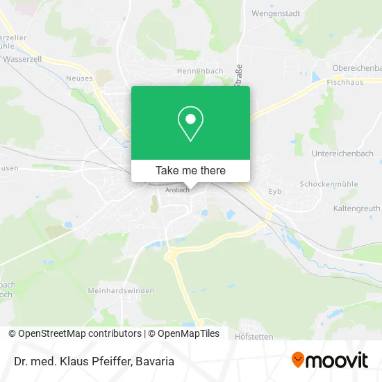 Dr. med. Klaus Pfeiffer map