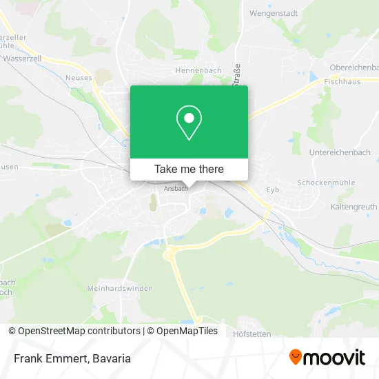 Frank Emmert map