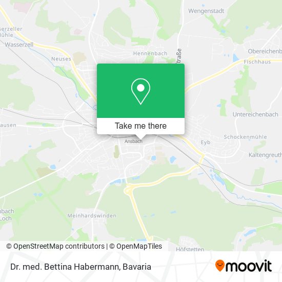 Dr. med. Bettina Habermann map