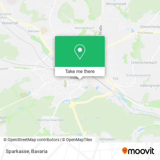 Sparkasse map