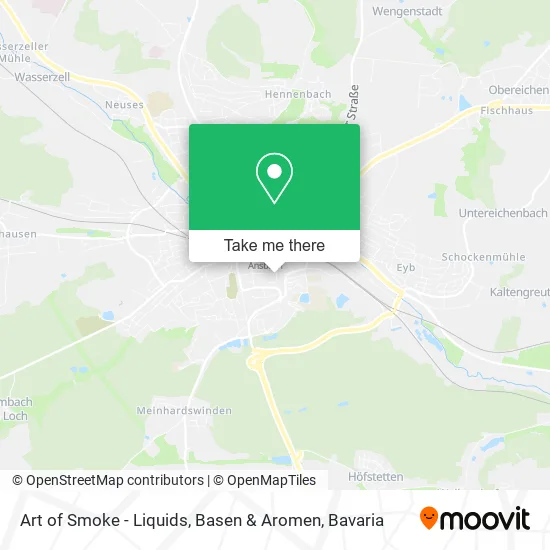 Карта Art of Smoke - Liquids, Basen & Aromen