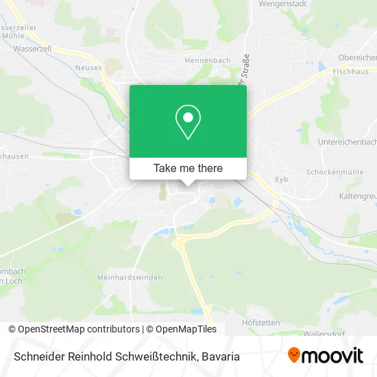 Карта Schneider Reinhold Schweißtechnik