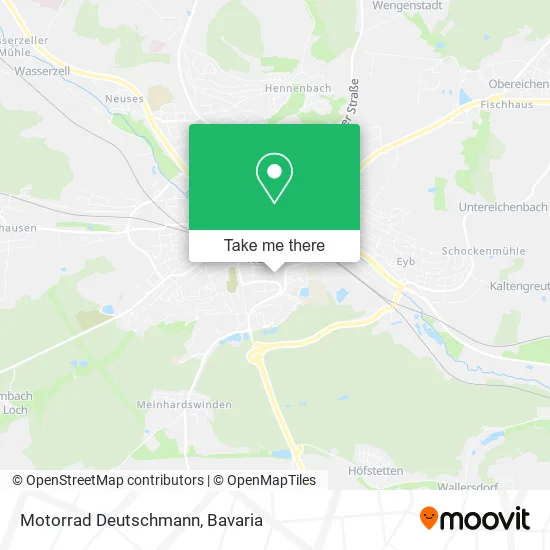 Карта Motorrad Deutschmann