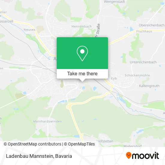 Карта Ladenbau Mannstein
