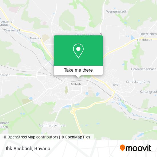 Карта Ihk Ansbach