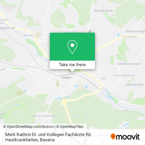 Merk Kathrin Dr. und Kollegen Fachärzte für Hautkrankheiten map