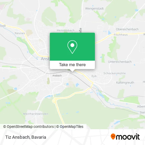 Карта Tiz Ansbach