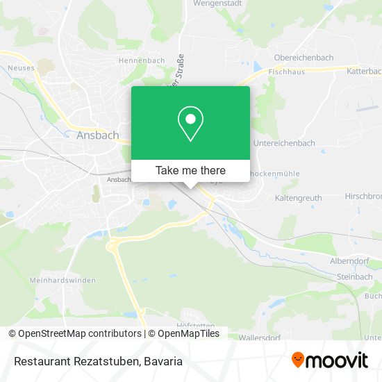 Restaurant Rezatstuben map