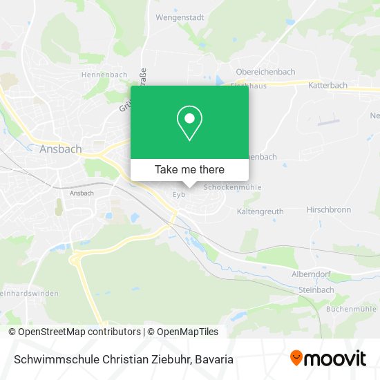 Schwimmschule Christian Ziebuhr map