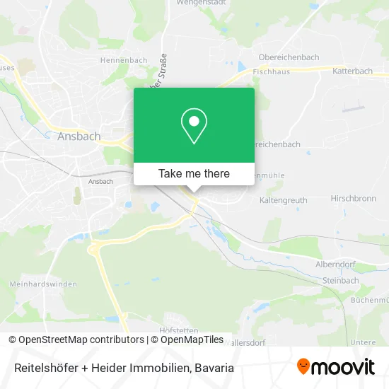 Карта Reitelshöfer + Heider Immobilien