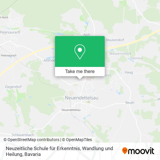 Neuzeitliche Schule für Erkenntnis, Wandlung und Heilung map