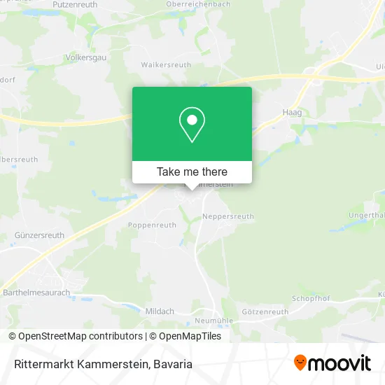 Карта Rittermarkt Kammerstein