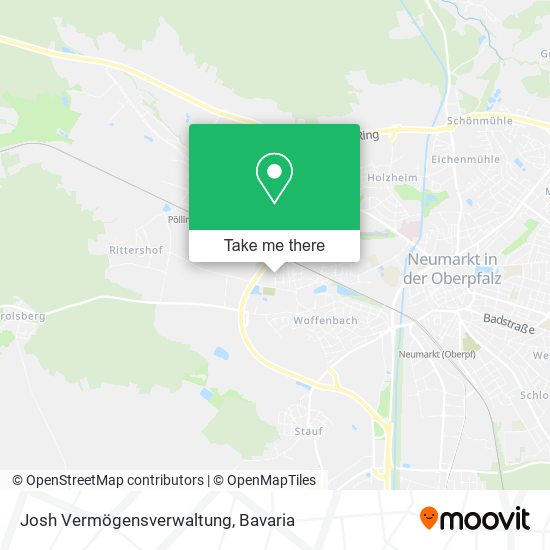 Josh Vermögensverwaltung map