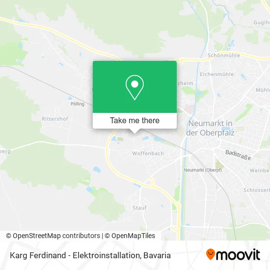 Karg Ferdinand - Elektroinstallation map