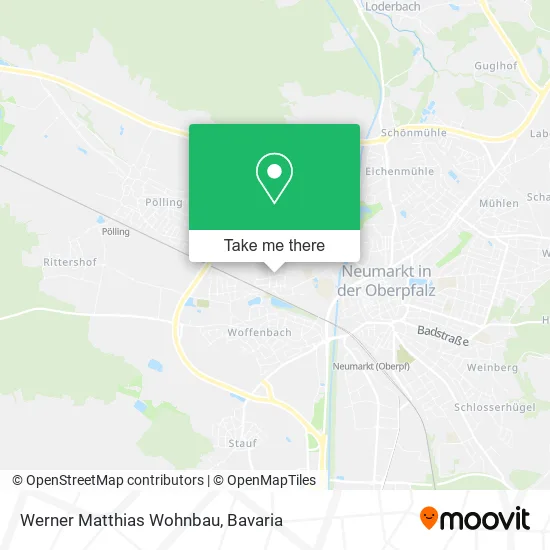 Карта Werner Matthias Wohnbau