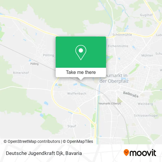 Карта Deutsche Jugendkraft Djk