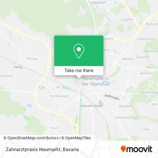 Карта Zahnarztpraxis Neumarkt