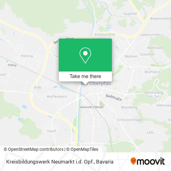 Kreisbildungswerk Neumarkt i.d. Opf. map