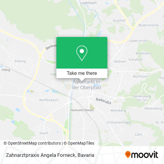 Zahnarztpraxis Angela Forneck map