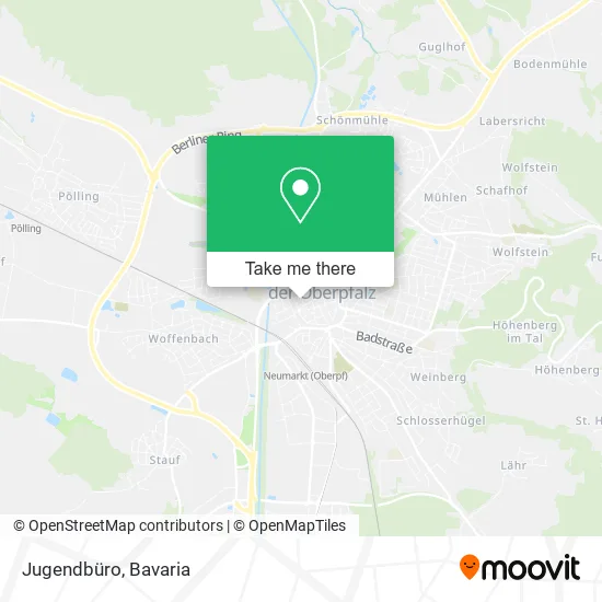 Карта Jugendbüro