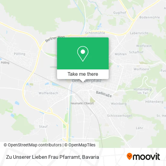 Карта Zu Unserer Lieben Frau Pfarramt