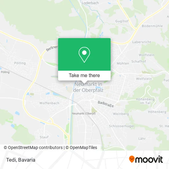 Карта Tedi