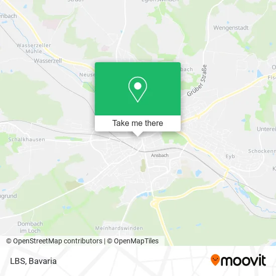 Карта LBS
