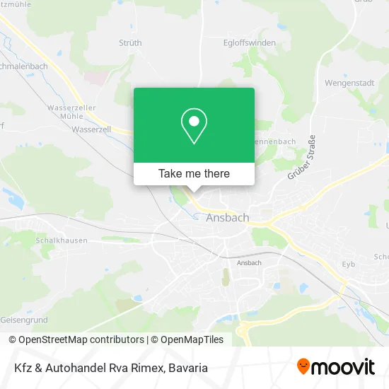 Карта Kfz & Autohandel Rva Rimex