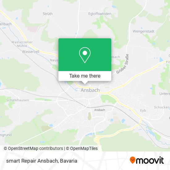 Карта smart Repair Ansbach