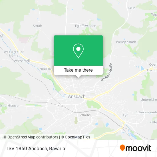 Карта TSV 1860 Ansbach