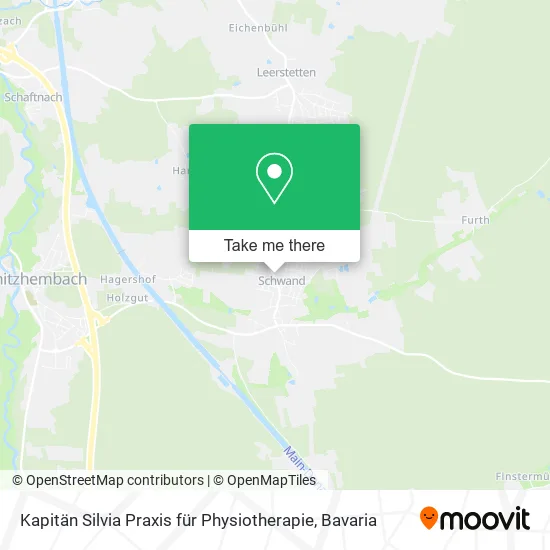 Карта Kapitän Silvia Praxis für Physiotherapie