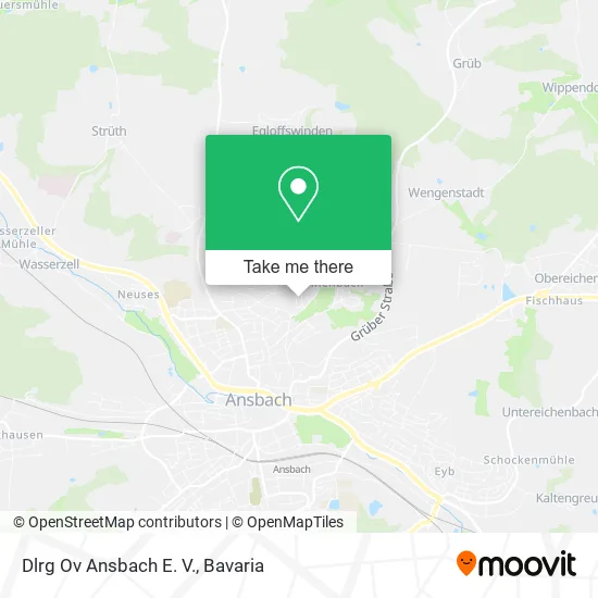 Карта Dlrg Ov Ansbach E. V.
