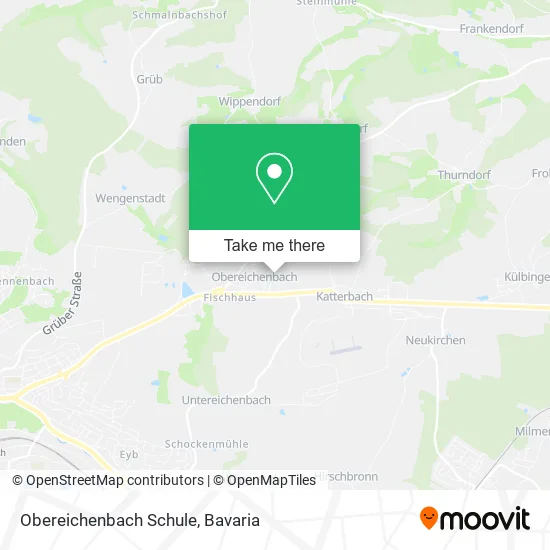 Карта Obereichenbach Schule