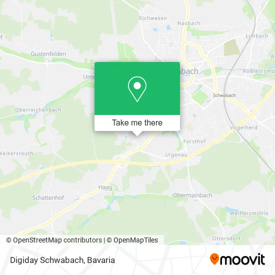 Карта Digiday Schwabach
