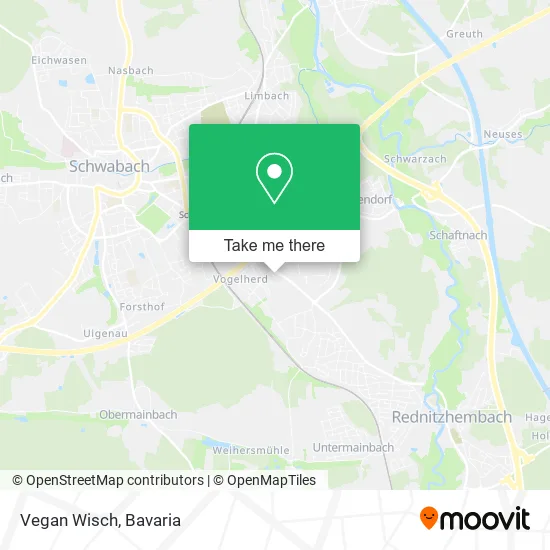 Карта Vegan Wisch