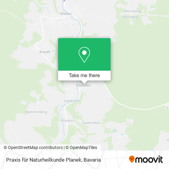 Карта Praxis für Naturheilkunde Planek