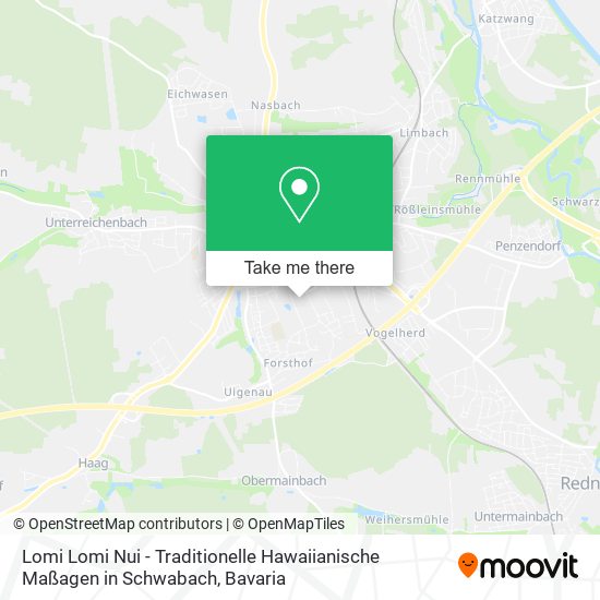 Lomi Lomi Nui - Traditionelle Hawaiianische Maßagen in Schwabach map